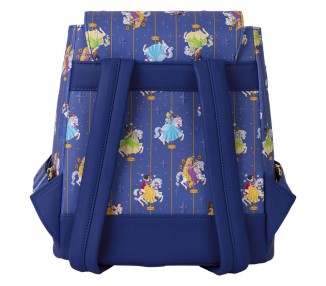 Mochila Carousel Princesas Disney Loungefly 26cm