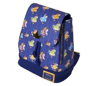 Mochila Carousel Princesas Disney Loungefly 26cm