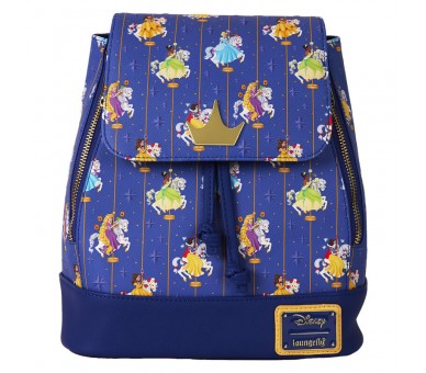 Mochila Carousel Princesas Disney Loungefly 26cm
