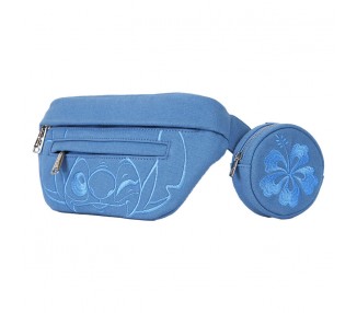 Riñonera + monedero Stitch Disney Loungefly
