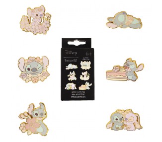 Blind Box Mystery Enamel Pin Cute Stitch Disney Loungefly surtido