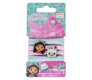Blister 4 coleteros La Casa de Muñecas de Gabby