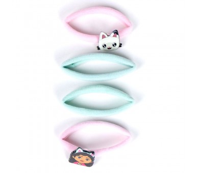 Blister 4 coleteros La Casa de Muñecas de Gabby