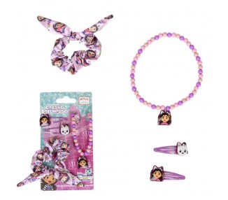 Blister accesorios belleza La Casa de Muñecas de Gabby