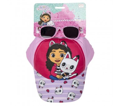 Set gorra + gafas sol La Casa de Muñecas de Gabby