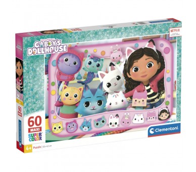 Puzzle maxi La Casa de Muñecas de Gabby 60pzs
