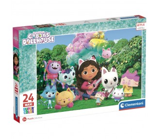 Puzzle maxi La Casa de Muñecas de Gabby 24pzs