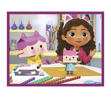 Puzzle cubo La Casa de Muñecas de Gabby 12pzs