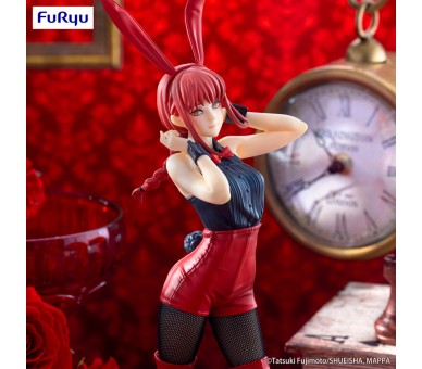 Figura Makima Red Color Bicute Bunnies Chainsaw Man 30cm