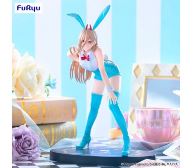 Figura Power Light Blue Color Bicute Bunnies Chainsaw Man 25cm