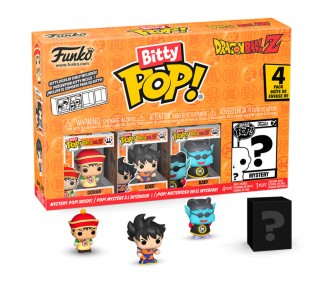 Blister 4 figuras Bitty POP Dragon Ball Z Cell