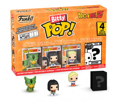 Blister 4 figuras Bitty POP Dragon Ball Z Frieza