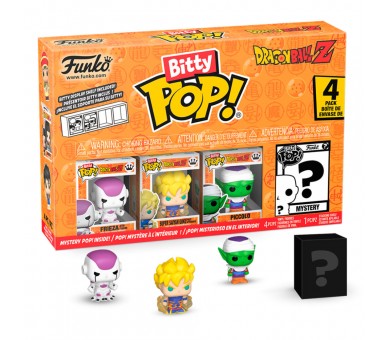Blister 4 figuras Bitty POP Dragon Ball Z Kid Buu