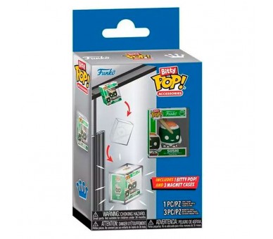 Blister 3 cajas magneticas + Bitty POP