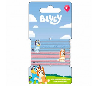 Blister 8 coleteros Bluey