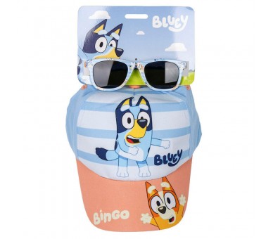 Set gorra + gafas sol Bluey