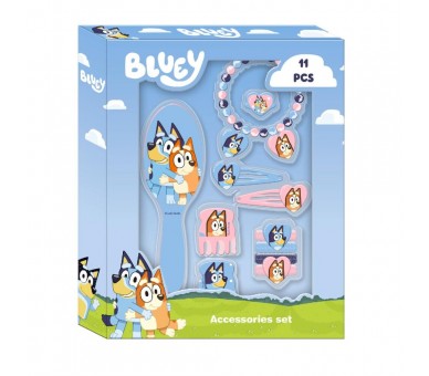 Blister accesorios belleza Bluey