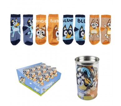 Blister 4 calcetines Bluey surtido