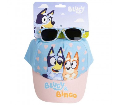 Set gorra + gafas sol Bluey