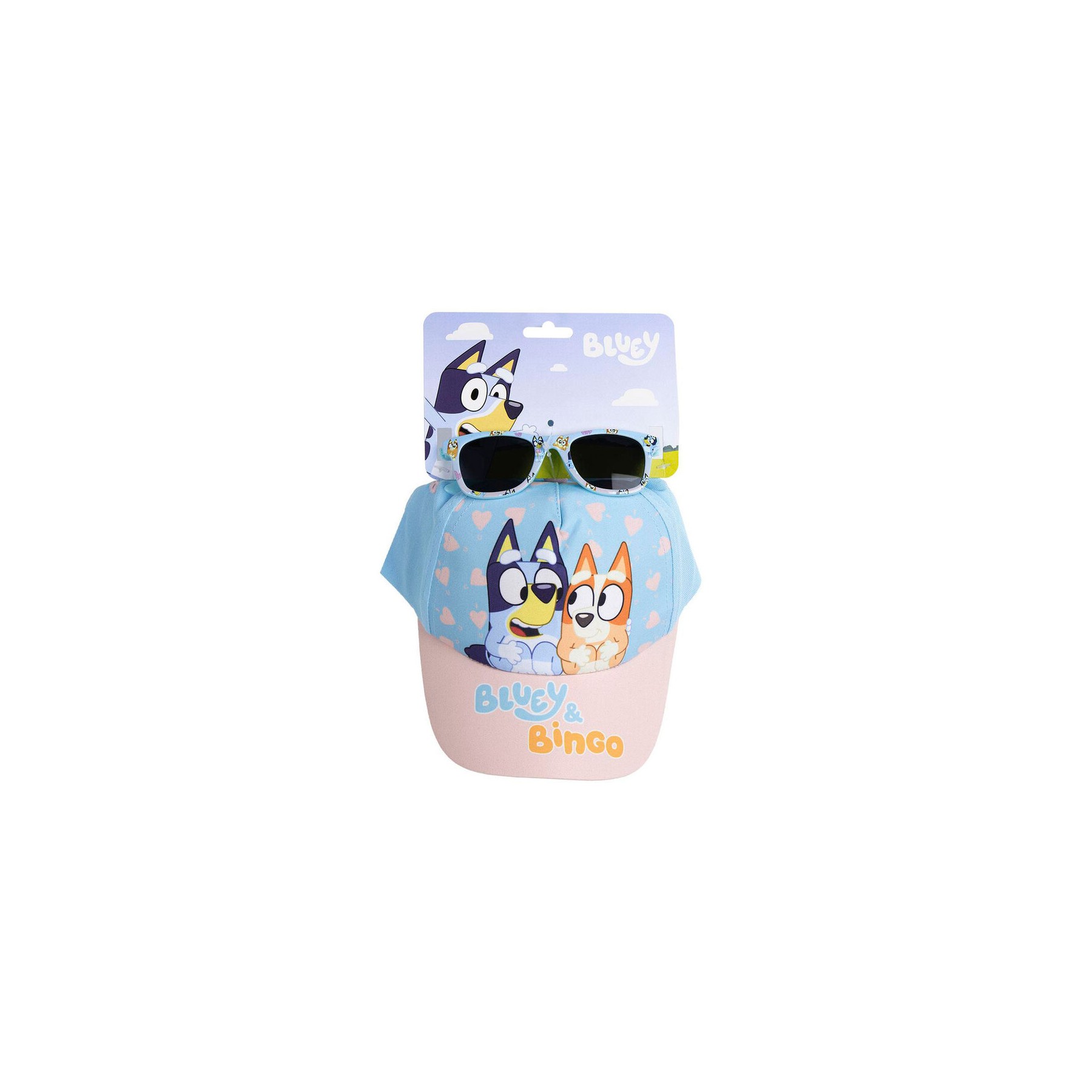Set gorra + gafas sol Bluey