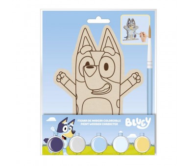 Figura coloreable Bluey