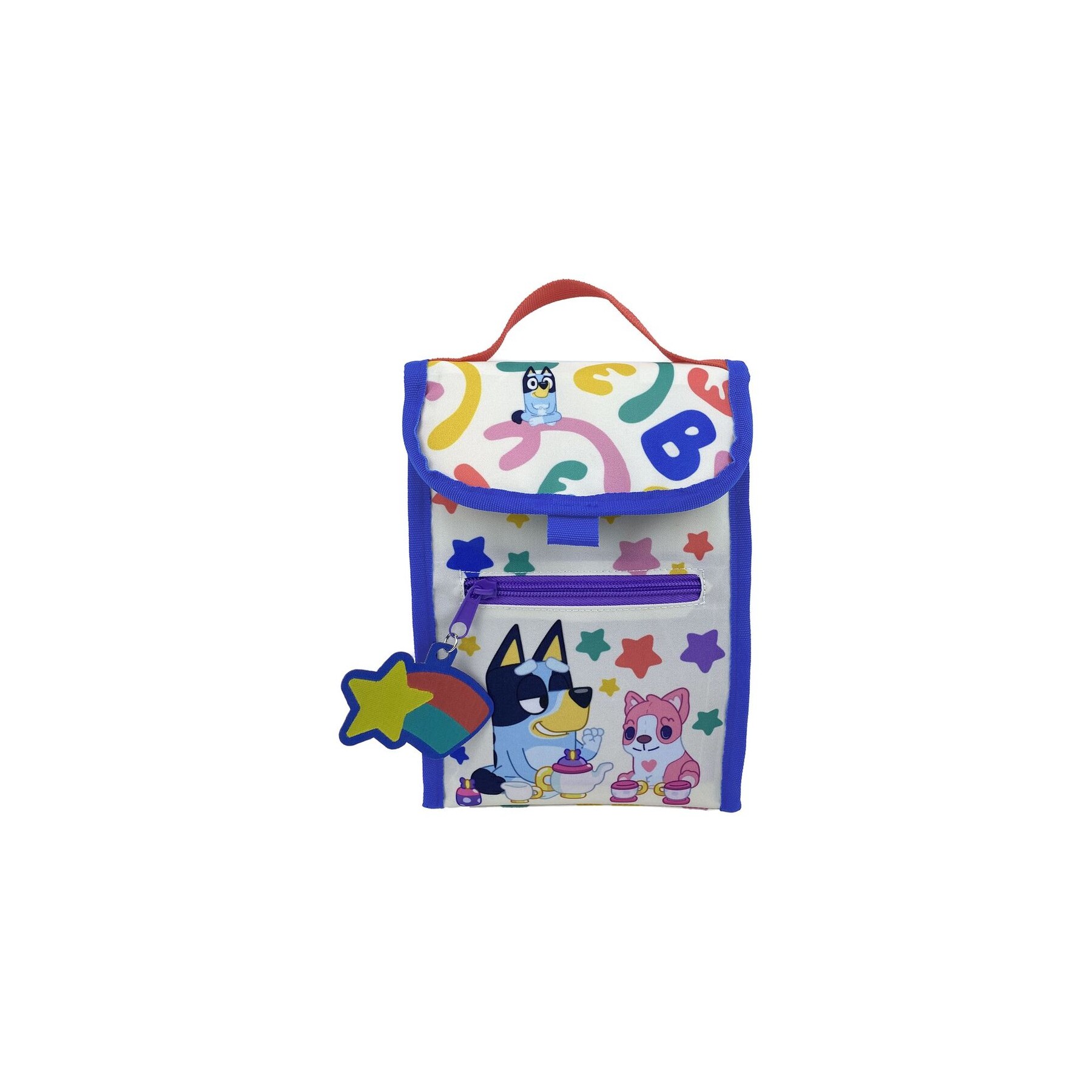 Bolsa merienda Rainbow Bluey