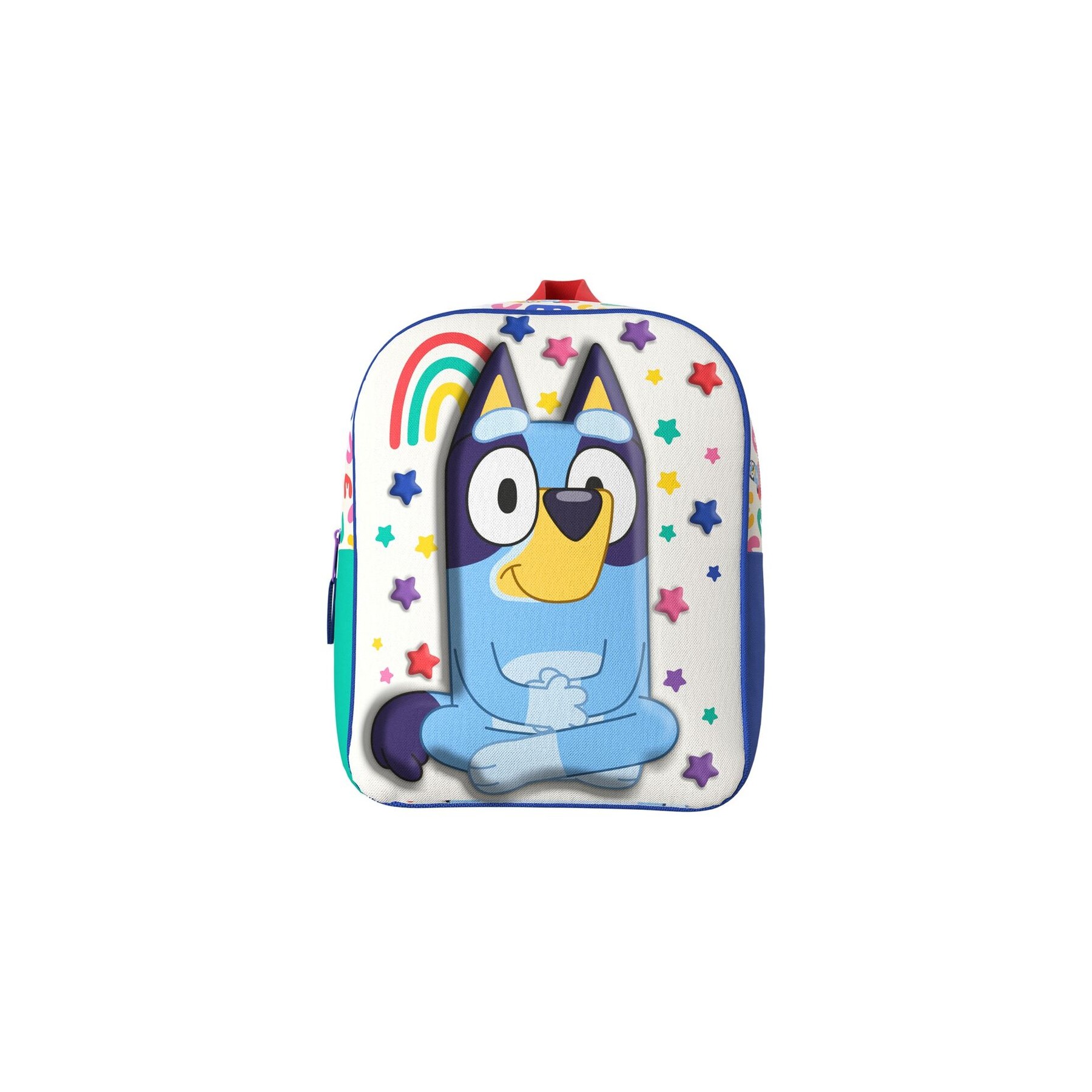 Mochila 3D Rainbow Bluey 30cm