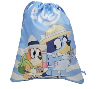 Saco merienda Turista Bluey 25cm