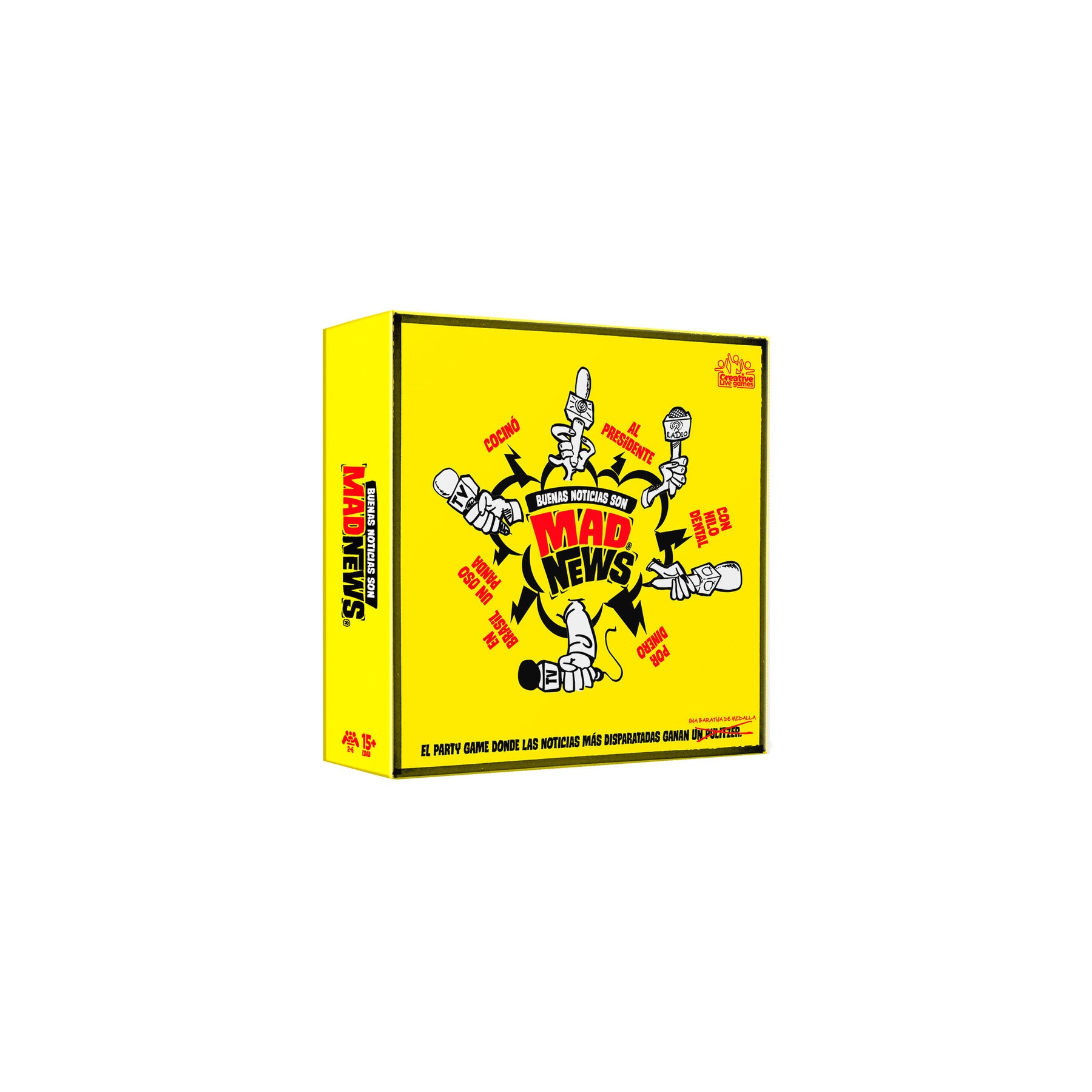 Juego mesa Mad News español