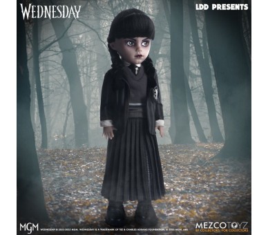 Muñeca Miercoles Uniforme Wednesday Living Dolls 25
