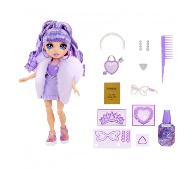 Muñeca Violet Crystal Fashion Rainbow High