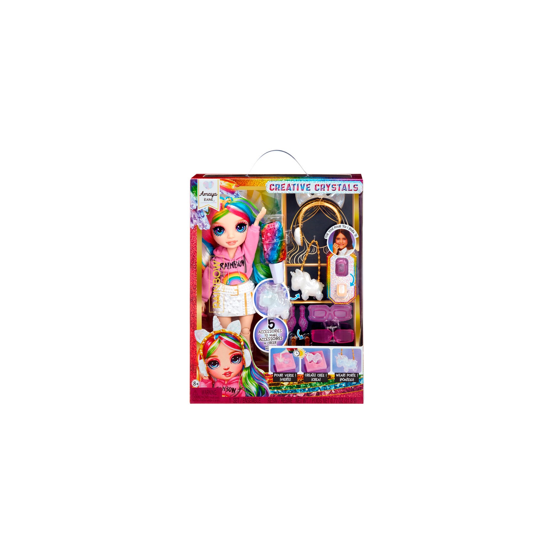 Muñeca Amaya Crystal Fashion Rainbow High