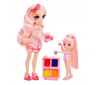 Playset + Muñeca Little Pool Day with Blush Rainbow High
