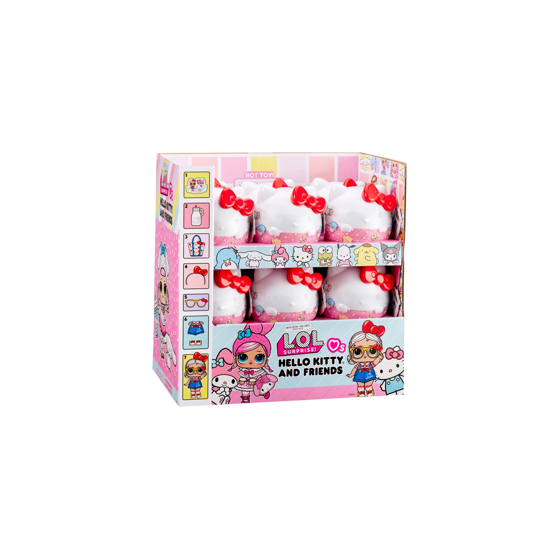 Capsula sorpresa Loves Hello Kitty Tots & Friends L.O.L. Surprise surtido