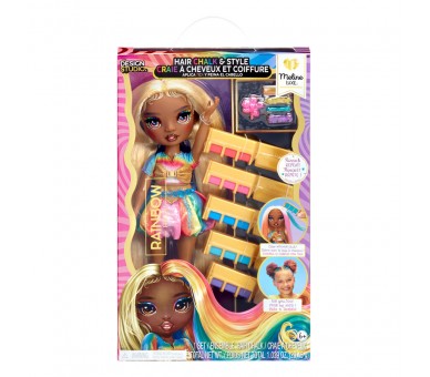 Muñeca Meline Hair Chalk & Style Rainbow High
