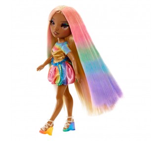 Muñeca Meline Hair Chalk & Style Rainbow High