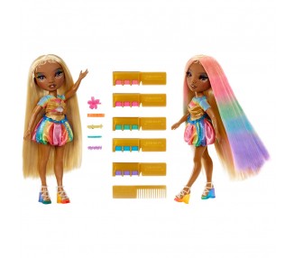 Muñeca Meline Hair Chalk & Style Rainbow High