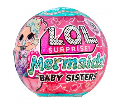 Capsula sorpresa Muñeca Sirenita Baby L.O.L. Surprise surtido