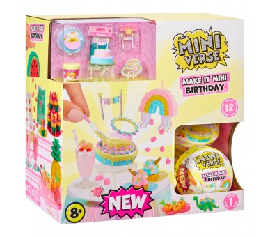 Capsula sorpresa Miniverse Make it Mini Celebracion surtido