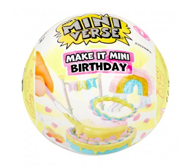 Capsula sorpresa Miniverse Make it Mini Celebracion surtido