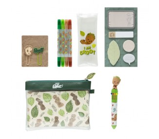 Set papeleria I am Groot Marvel