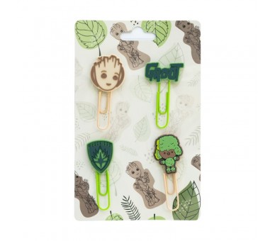 Set 4 Clips Groot Marvel
