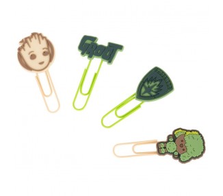 Set 4 Clips Groot Marvel