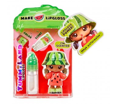 Muñeca Mini + brillo de labios Yummiland surtido