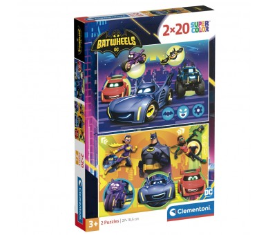 Puzzle Batwheels DC Comics 2x60pzs