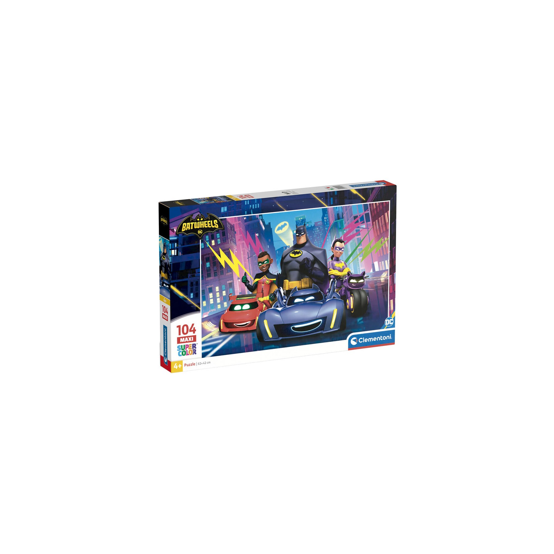 Puzzle maxi Batwheels DC Comics 104pzs