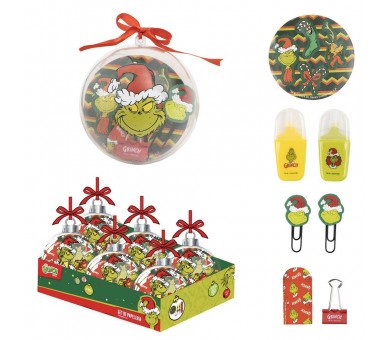 Bola navidad papeleria Grinch