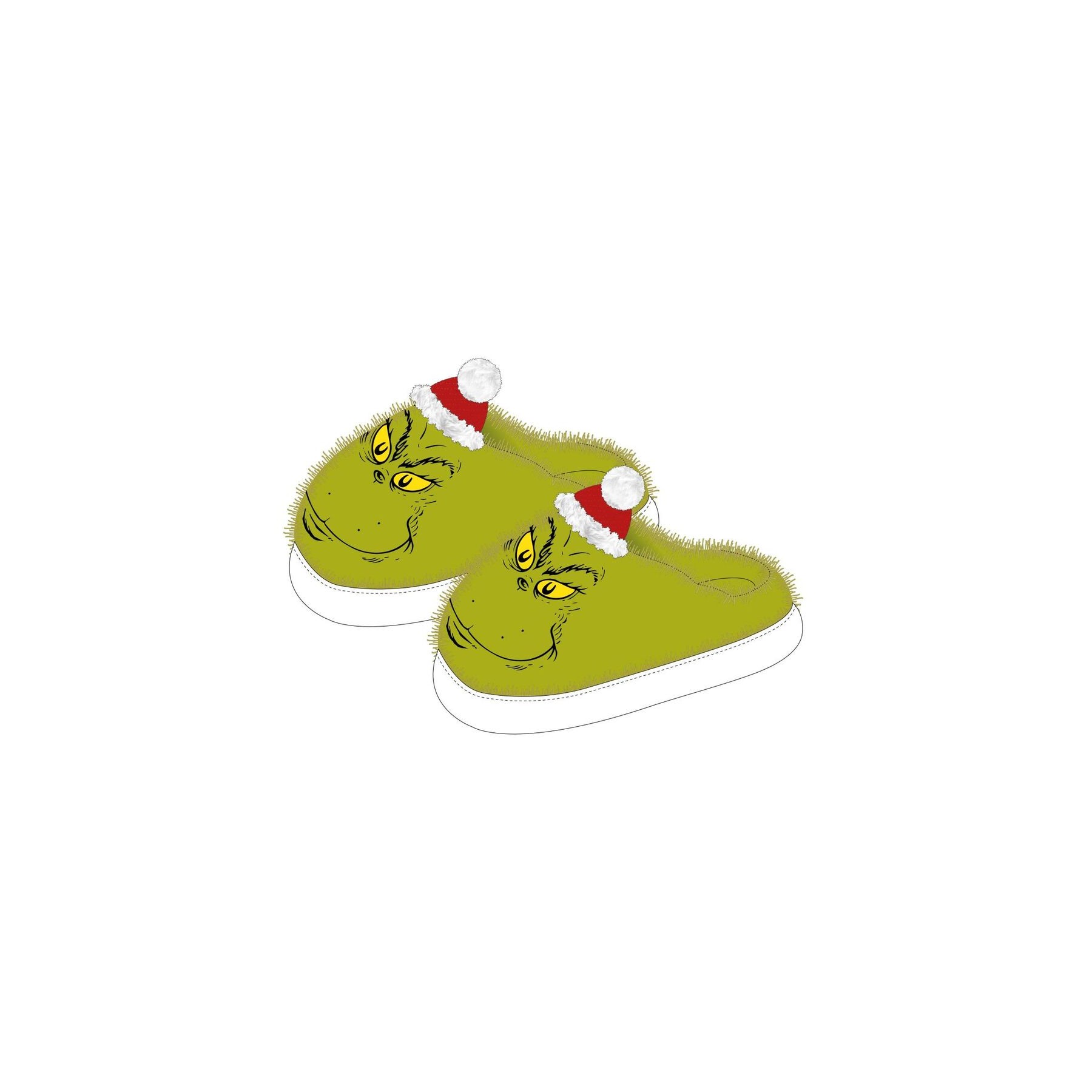 Pantuflas El Grinch adulto