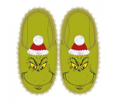 Pantuflas El Grinch adulto