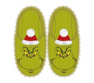 Pantuflas El Grinch adulto